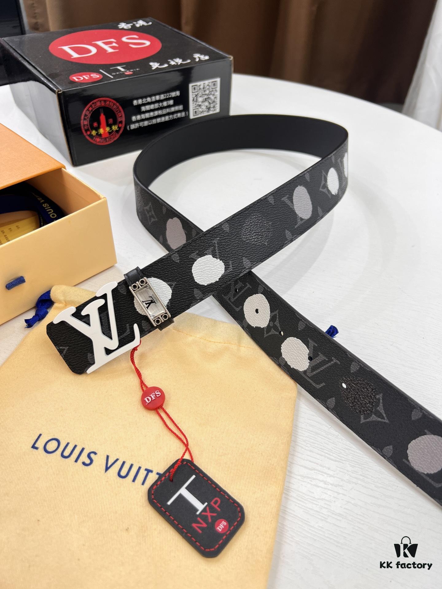New Arrival Authentic Louis Vuitton LV Men's Belt