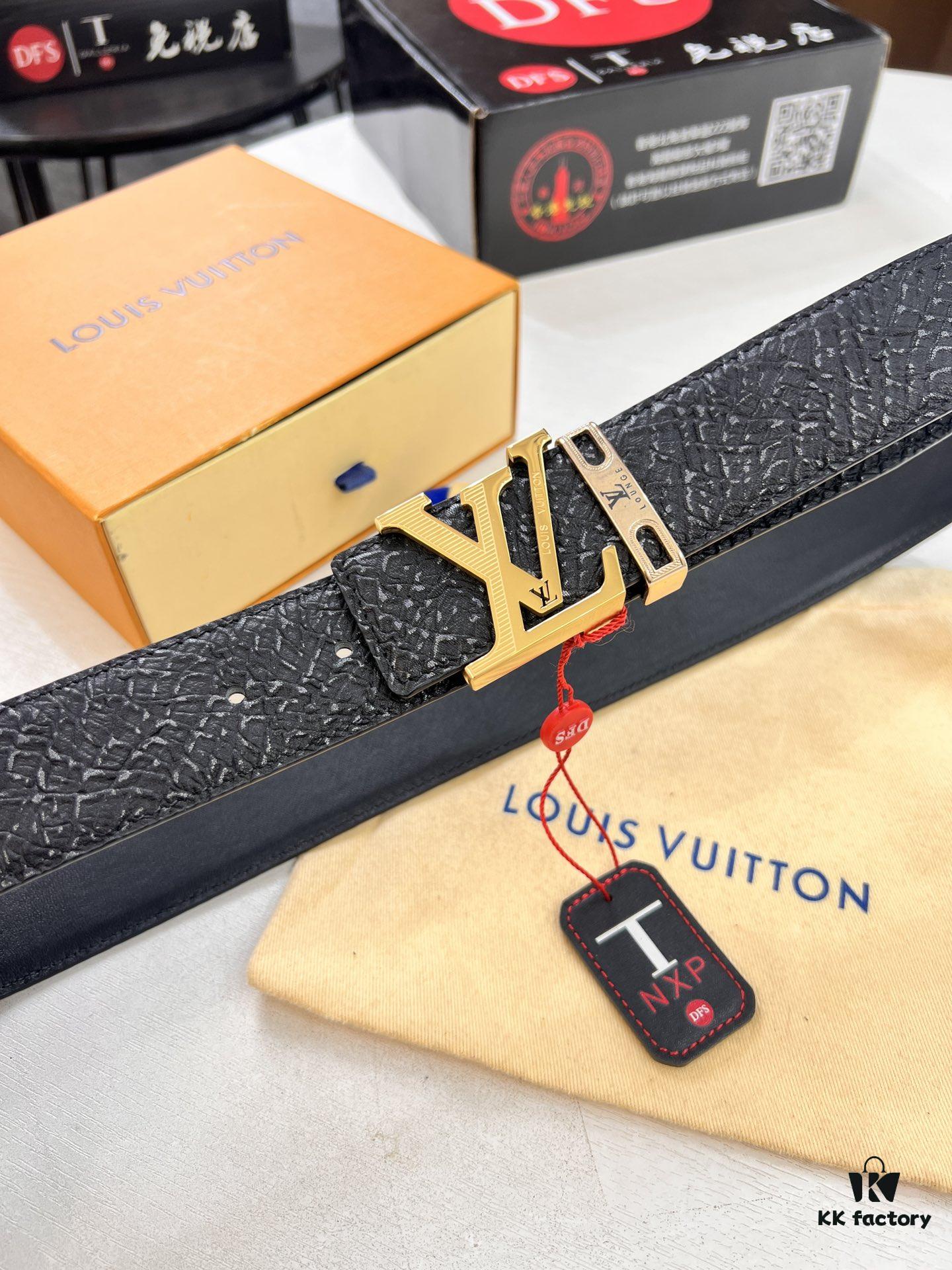 Top-Tier Belt - Original Factory Premium Hong Kong Duty-Free T Gift Box (NXP Hangtag with Verifiable Official Website RFID Chip)