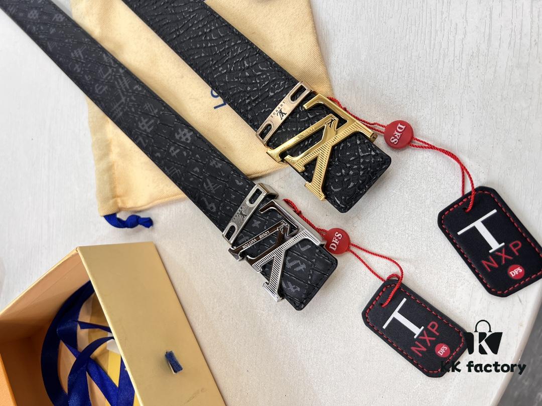 Top-Tier Belt - Original Factory Premium Hong Kong Duty-Free T Gift Box (NXP Hangtag with Verifiable Official Website RFID Chip)