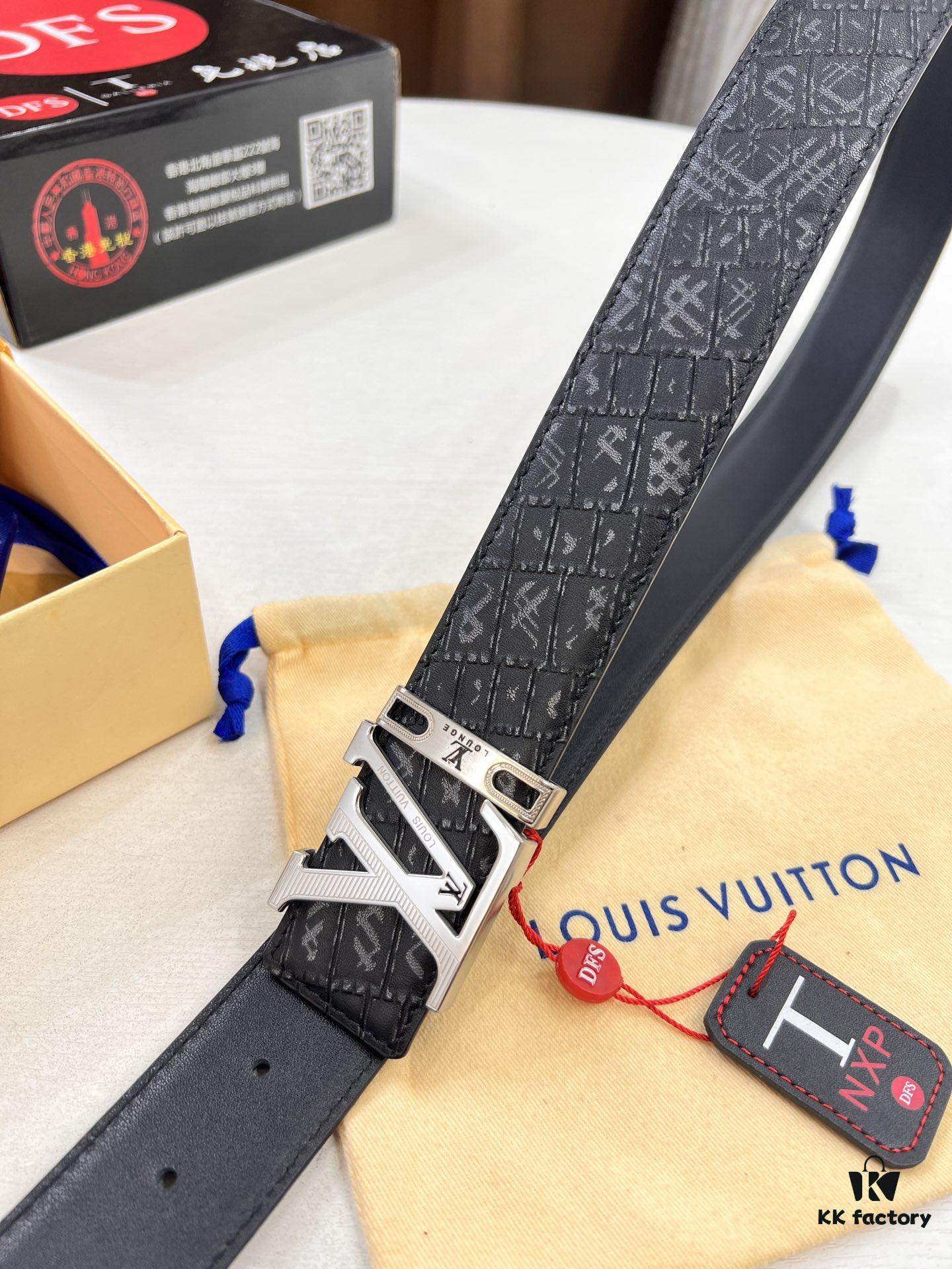 Top-Tier Belt, Original Factory Premium Hong Kong Duty-Free T Gift Box (NXP Hang Tag with RFID Verification Compatible with Official Website, Authentic Anti-Counterfeit Chip)