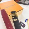Louis Vuitton LV Belt - Top-Tier Genuine Leather with NXP RFID Chip, Hong Kong Duty-Free Gift Box, Embossed French Full-Grain Calfskin, 3.8cm Width