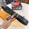 Top-Tier Louis Vuitton LV Belt, Double-Sided Wear, French Top-Grain Calfskin with NXP RFID Chip, 3.8cm Width, Authentic Metal Hardware, Hong Kong Duty-Free T Gift Box