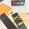 Top-Tier Louis Vuitton LV Belt, Double-Sided Wear, French Top-Grain Calfskin with NXP RFID Chip, 3.8cm Width, Authentic Metal Hardware, Hong Kong Duty-Free T Gift Box