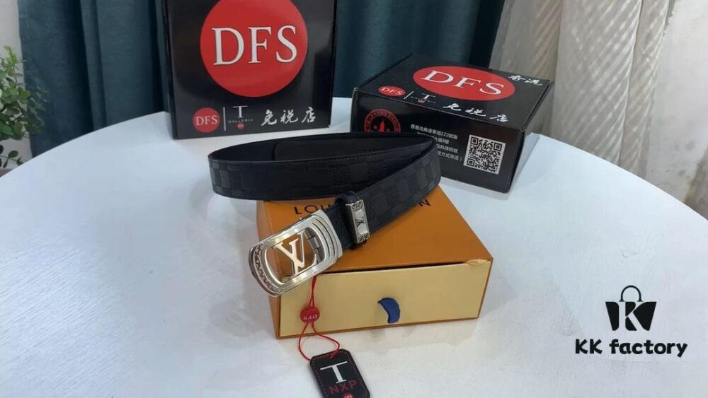 Arrival of Goods. Video Anti-Counterfeiting Sensing Network Automatic Trendy Belt, Automatic LV Stainless Steel Hardware