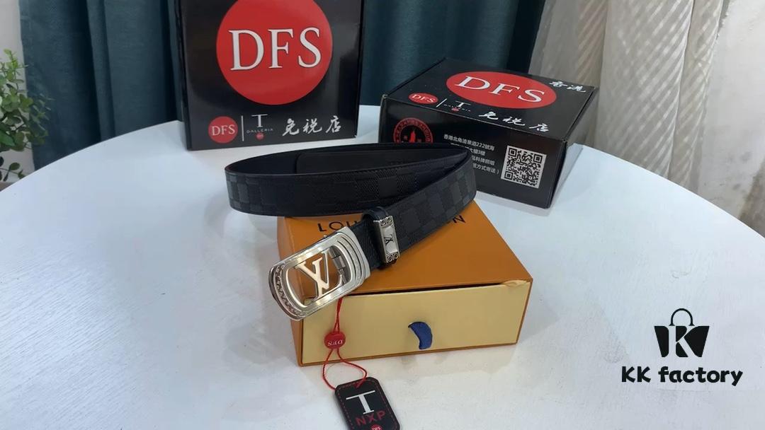 Arrival of Goods. Video Anti-Counterfeiting Sensing Network Automatic Trendy Belt, Automatic LV Stainless Steel Hardware