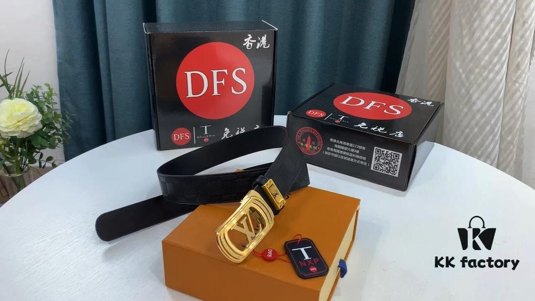 Arrival of Goods. Video Anti-Counterfeiting Sensing Entry into Network Automatic Trendy Belt, Automatic LV Stainless Steel Hardware