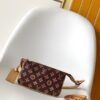 Louis Vuitton This Pochette Accessoires handbag is specially designed to celebrate the birth of the Louis Vuitton Monogram pattern.