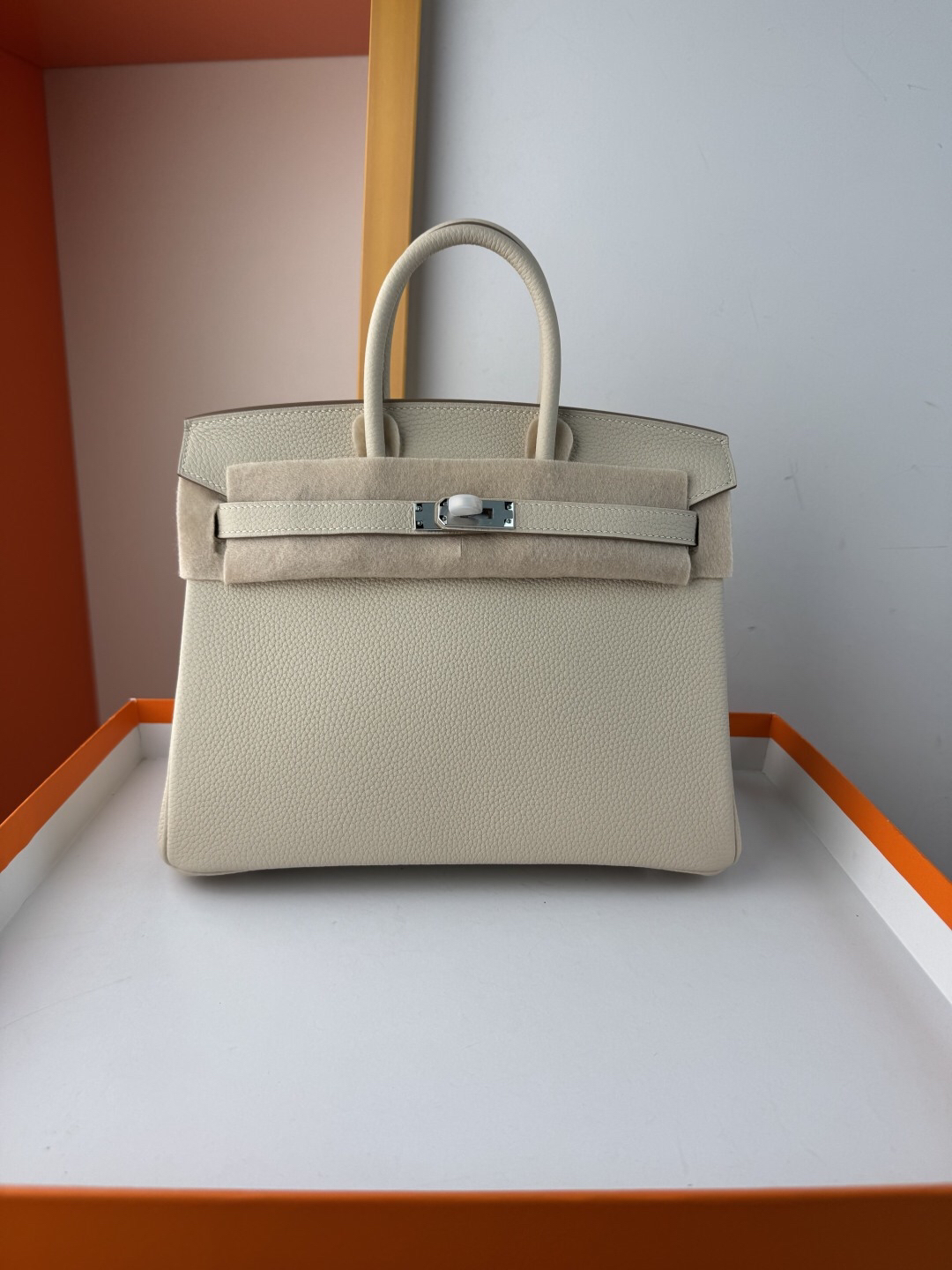 Togo Leather Platinum 2530cm