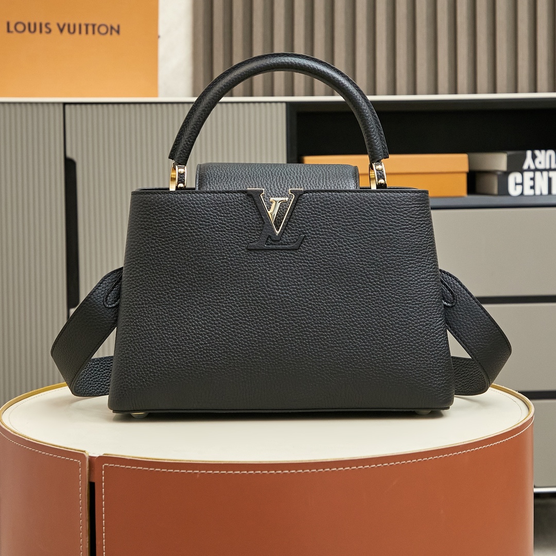 Capucines handbags, like the brand itself, are timeless and can bring a touch of sophisticated style to any look.