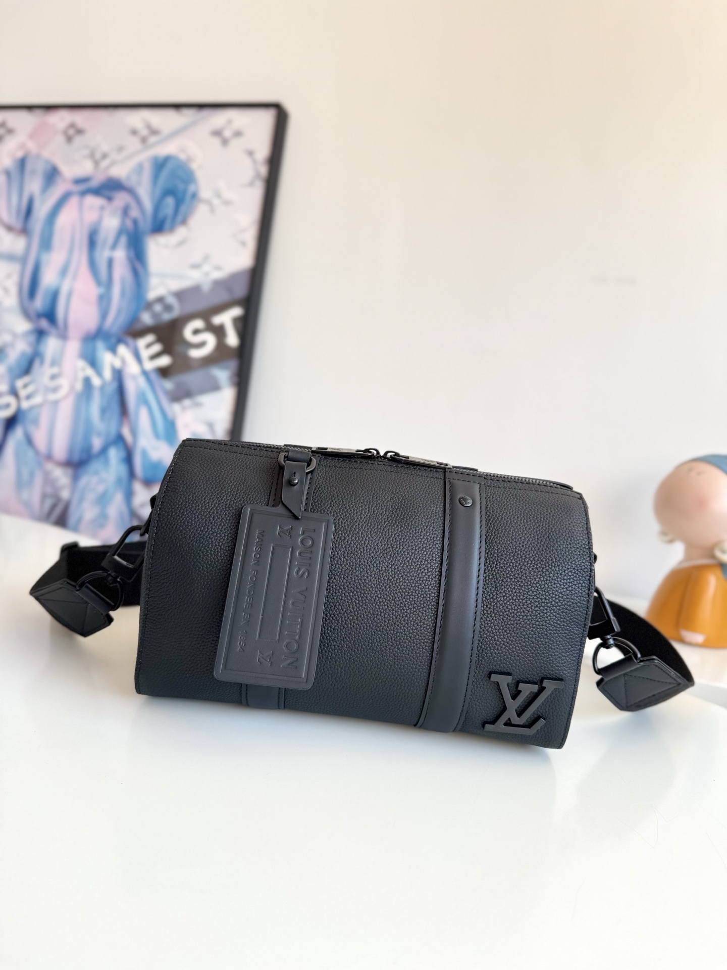 Louis Vuitton This City Keepall bag embodies Louis Vuitton’s neoclassical aesthetic for the Autumn 2021 season.