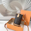 Louis Vuitton Mini Ice Cream Cone Bag — New "Fold Me" Mini Model, featuring a magnetic button closure design.