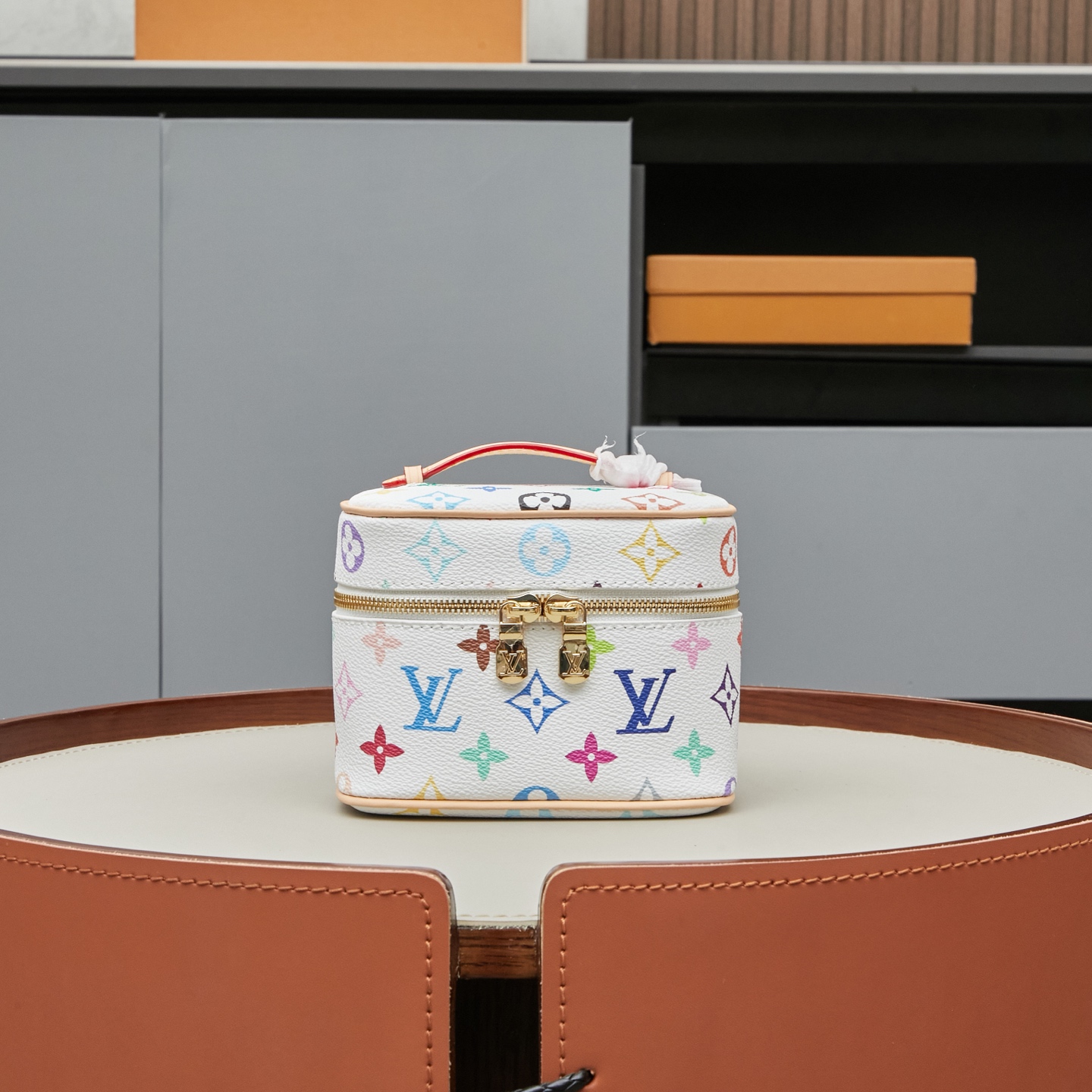 The Nice Nano bag, part of the 2025 Takashi Murakami collaboration, features a delicate design crafted from Monogram canvas.