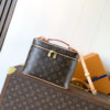 Louis Vuitton Small is beautiful. Inspired by the iconic NICE cosmetic case.
