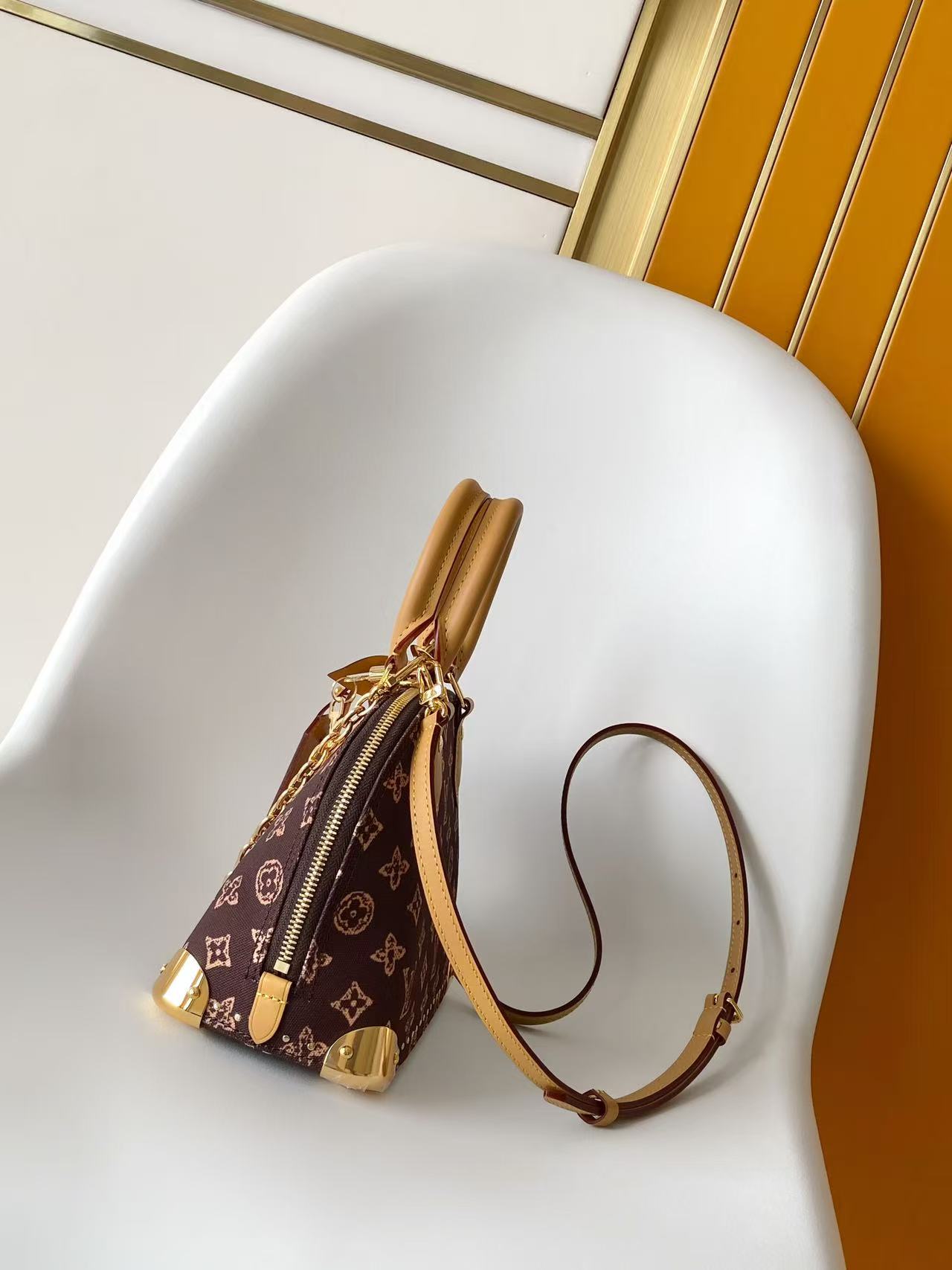 Louis Vuitton ALMA TRUNK BB Handbag M28105