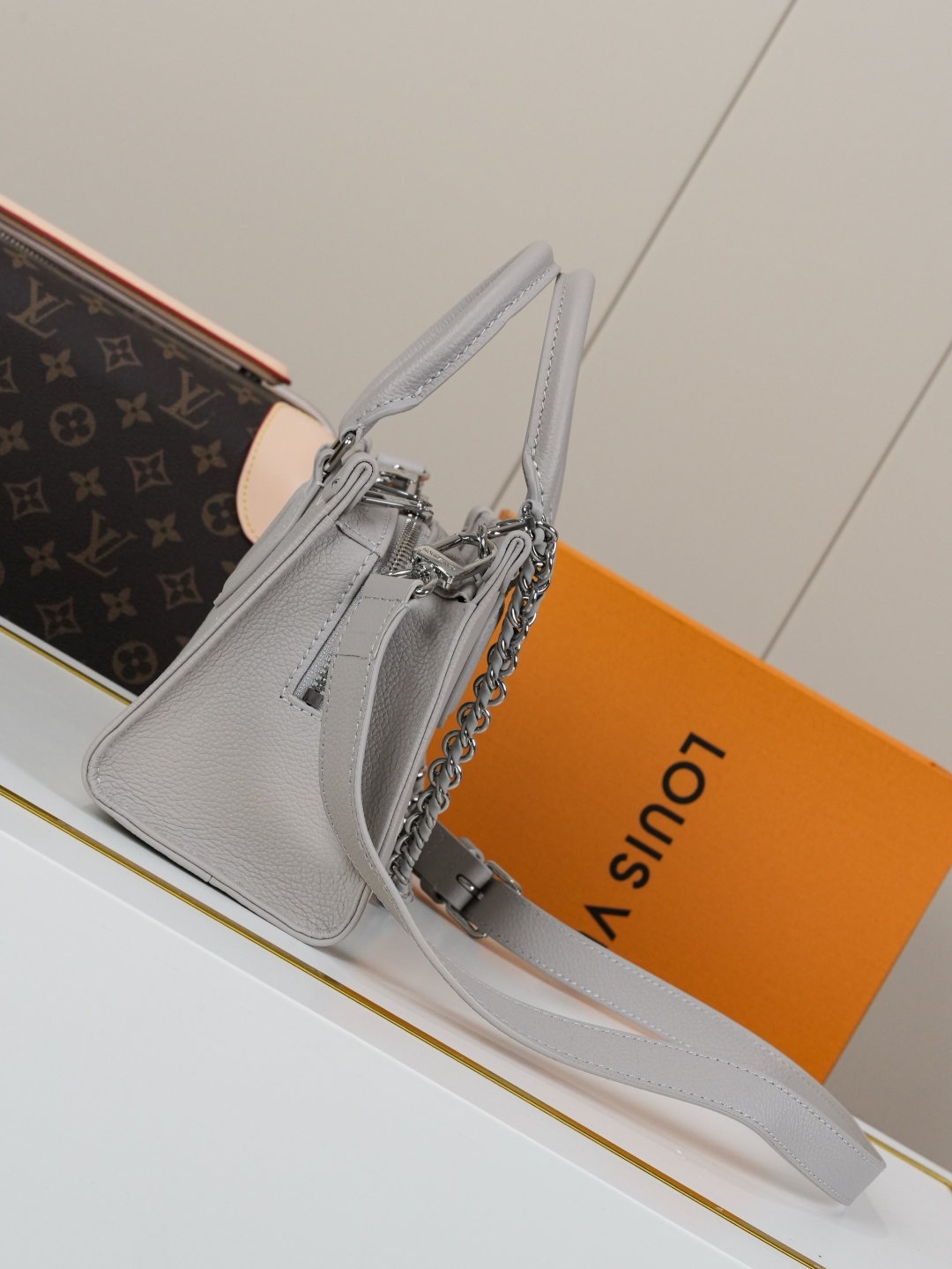 Louis Vuitton This OnTheGo East West handbag is from the LV Milky Way collection.