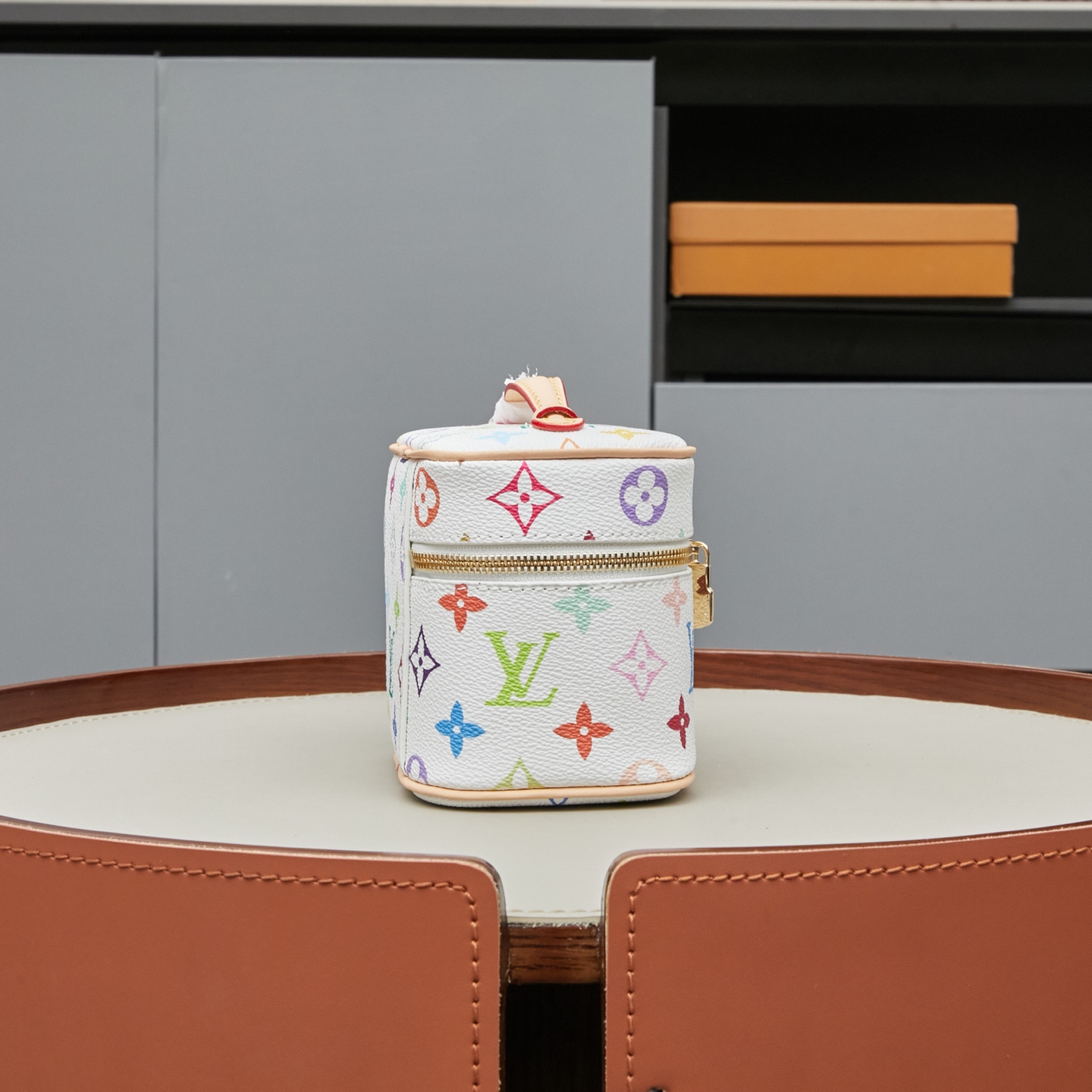 The Nice Nano bag, part of the 2025 Takashi Murakami collaboration, features a delicate design crafted from Monogram canvas.