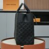 Louis Vuitton This Sac Plat 24H bag is crafted from Monogram-embossed Taurillon leather.