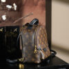 Louis Vuitton PALM SPRINGS Mini Backpack Series — "Chip" Diamond Pattern Code #M44873