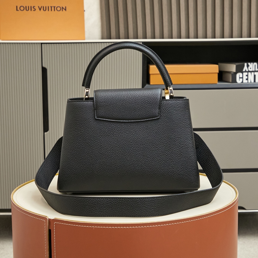 Capucines handbags, like the brand itself, are timeless and can bring a touch of sophisticated style to any look.