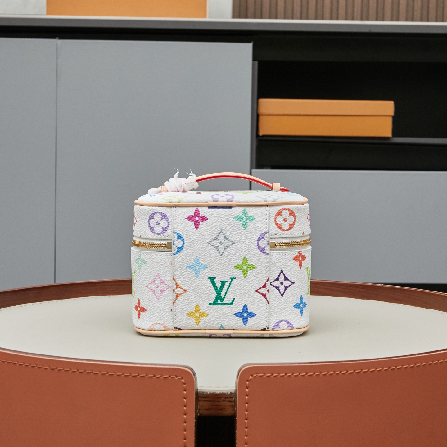 The Nice Nano bag, part of the 2025 Takashi Murakami collaboration, features a delicate design crafted from Monogram canvas.