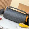 Louis Vuitton SOFT POLOCHON Small Bag M46796 – Black Monogram