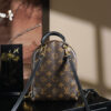 Louis Vuitton PALM SPRINGS Mini Backpack Series — "Chip" Diamond Pattern Code #M44873
