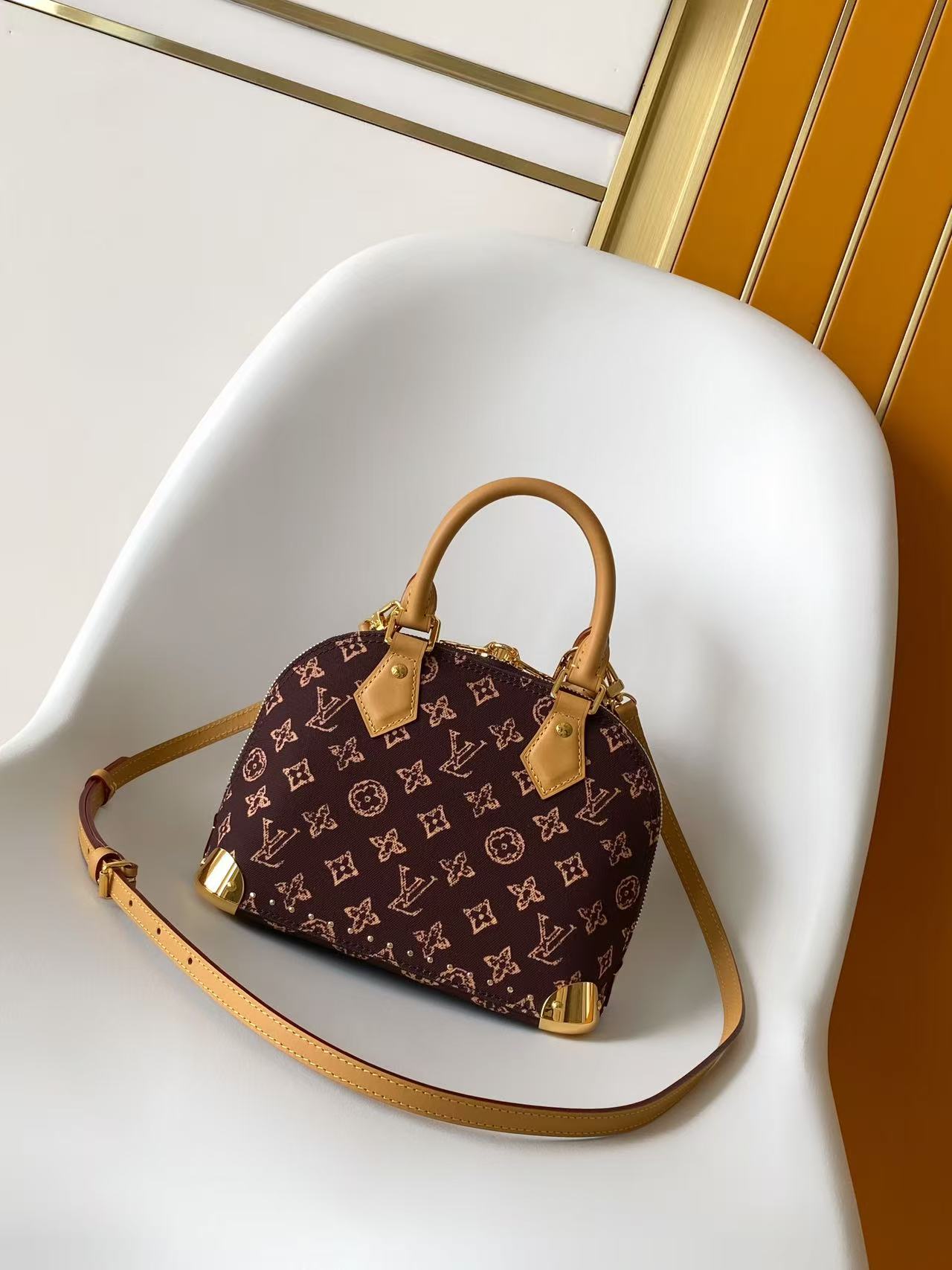 Louis Vuitton ALMA TRUNK BB Handbag M28105