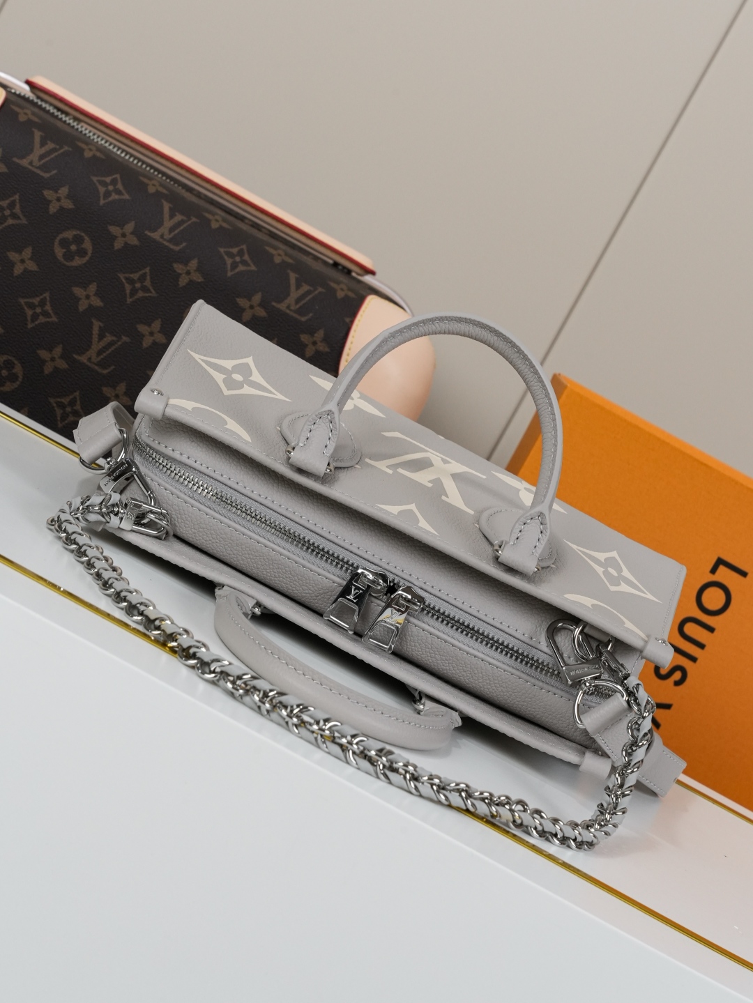 Louis Vuitton This OnTheGo East West handbag is from the LV Milky Way collection.