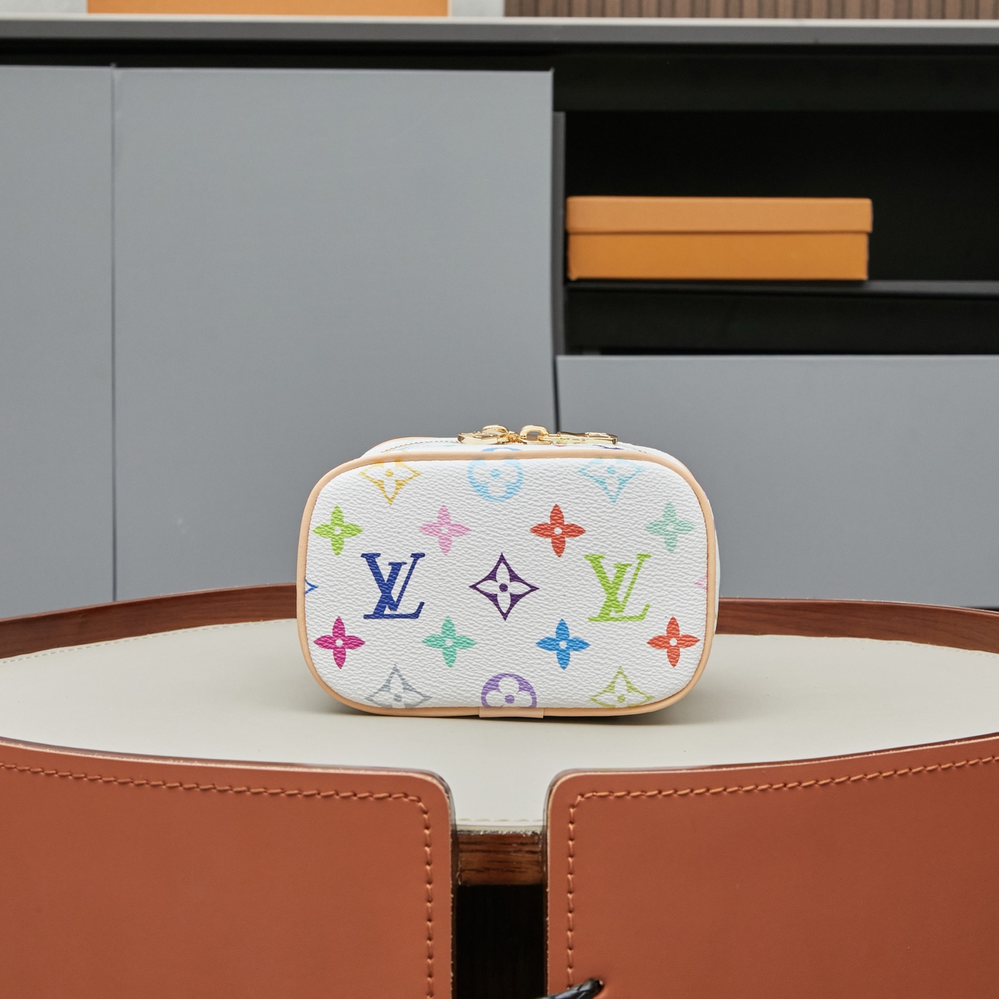 The Nice Nano bag, part of the 2025 Takashi Murakami collaboration, features a delicate design crafted from Monogram canvas.