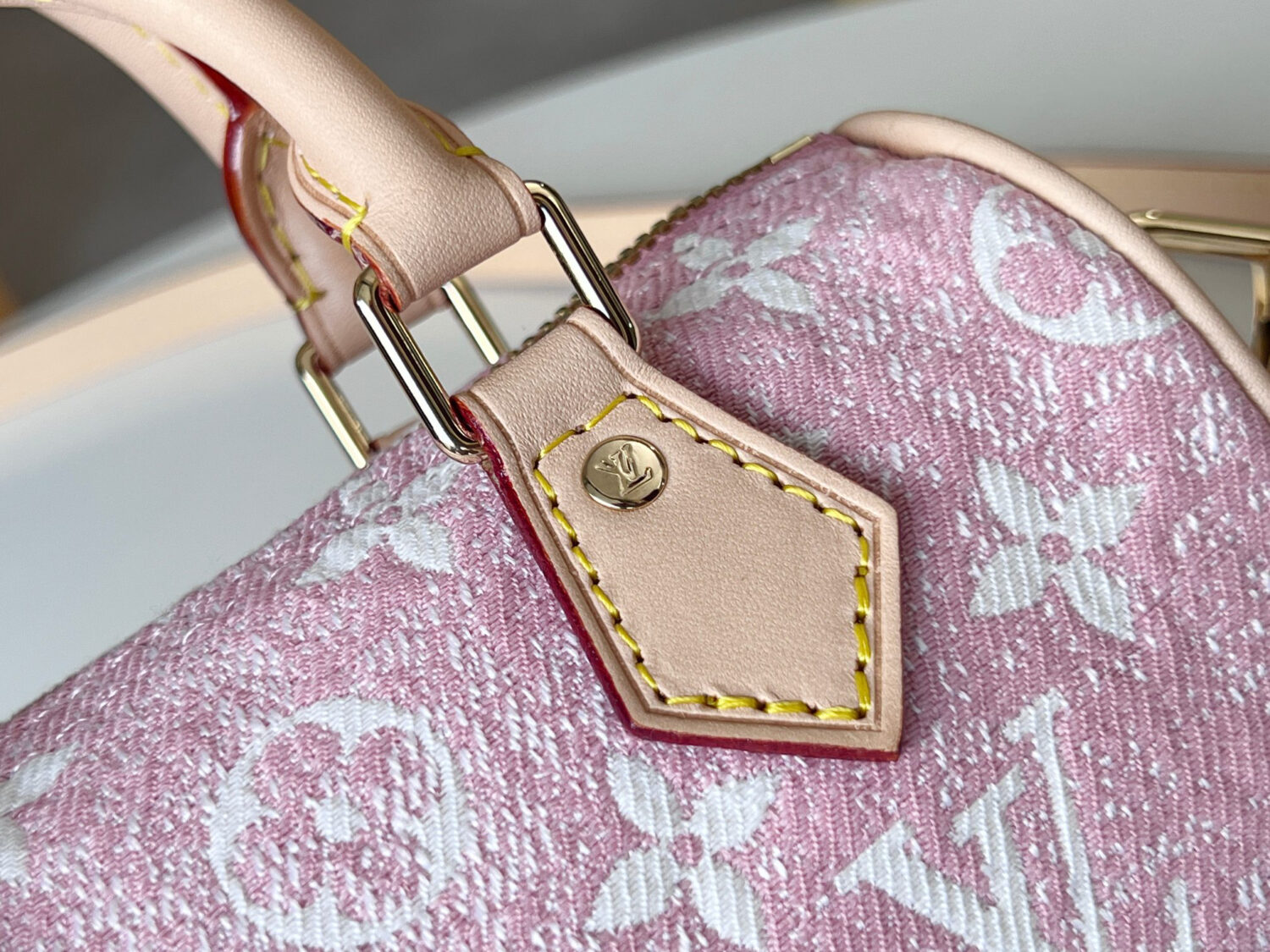 Louis Vuitton The Nano Speedy handbag crafted from classic Monogram canvas.