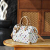 Louis Vuitton The Speedy 25 Tricolor inherits the elegant soul of the classic Speedy series.