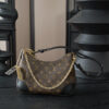 Louis Vuitton Crafted from classic Monogram canvas, this small Boulogne handbag features a double-zip closure and a spacious interior flat pocket large enough to accommodate a smartphone.