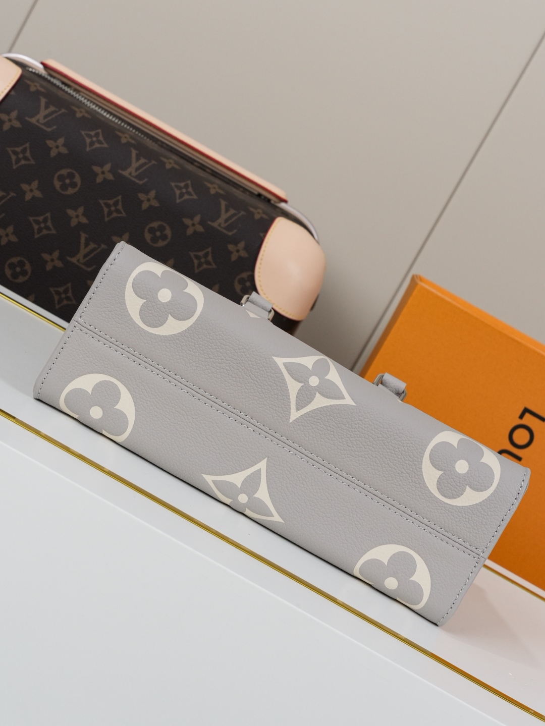 Louis Vuitton This OnTheGo East West handbag is from the LV Milky Way collection.