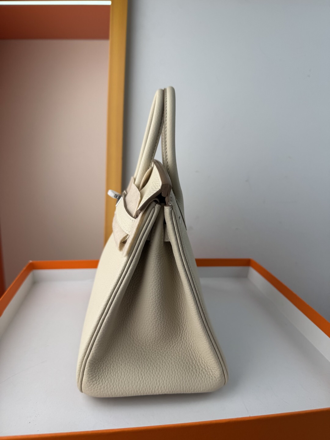 Togo Leather Platinum 2530cm