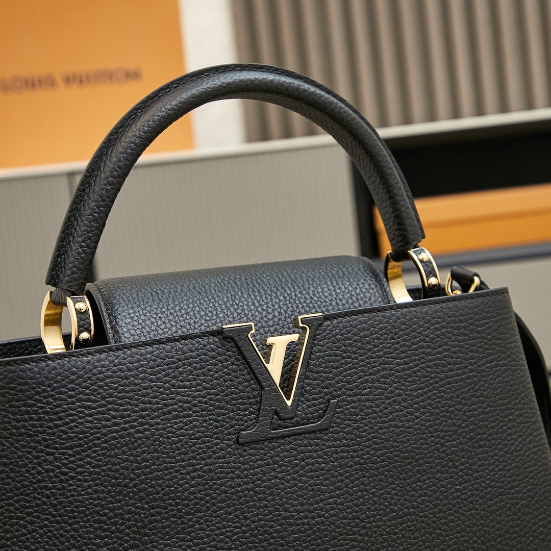 Capucines handbags, like the brand itself, are timeless and can bring a touch of sophisticated style to any look.