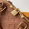 Louis Vuitton This Alma BB handbag showcases the iconic Alma BB silhouette, crafted from the House's exceptionally soft Monogram Empreinte leather.