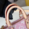 Louis Vuitton The Nano Speedy handbag crafted from classic Monogram canvas.