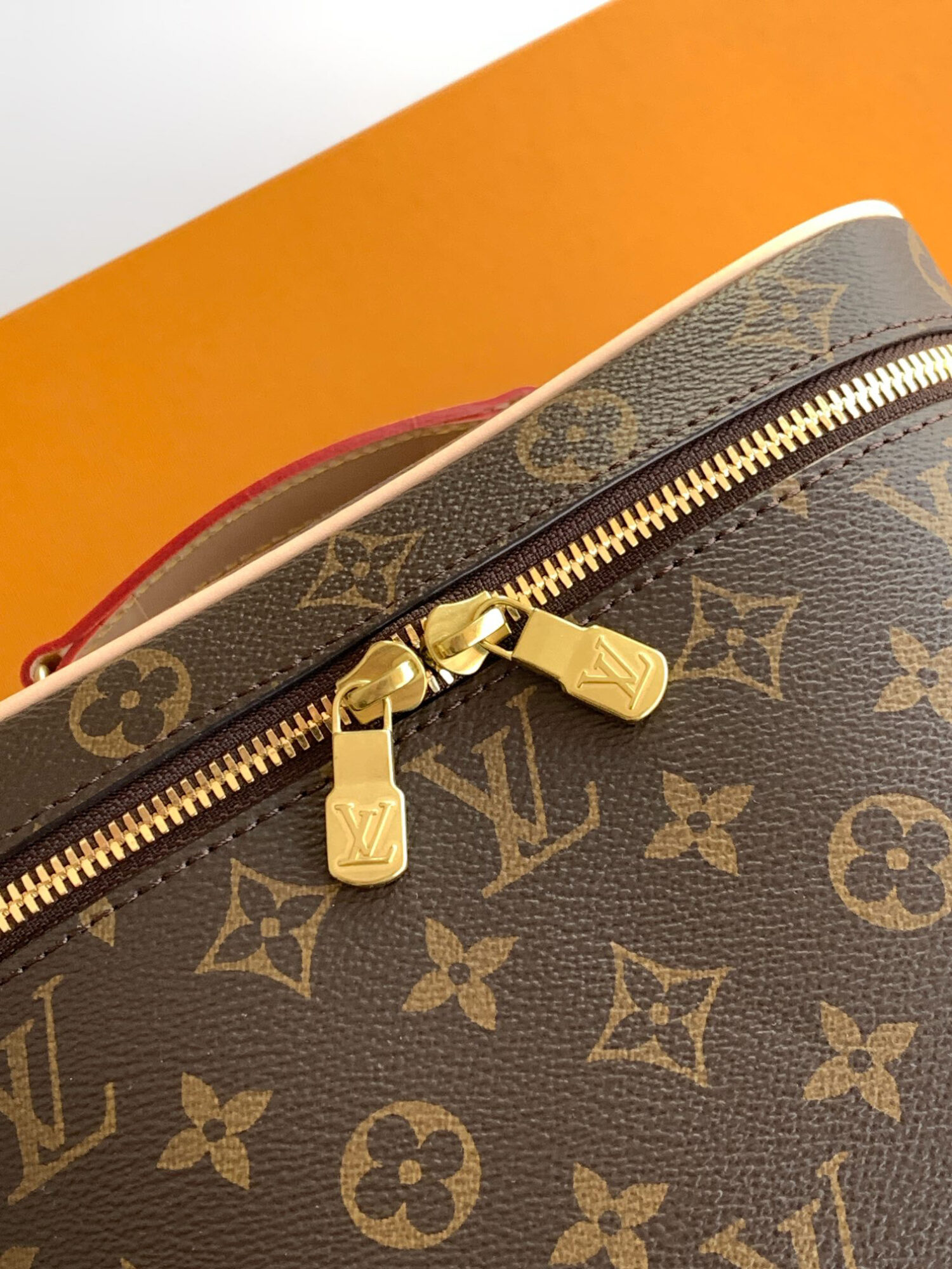 Louis Vuitton Small is beautiful. Inspired by the iconic NICE cosmetic case.