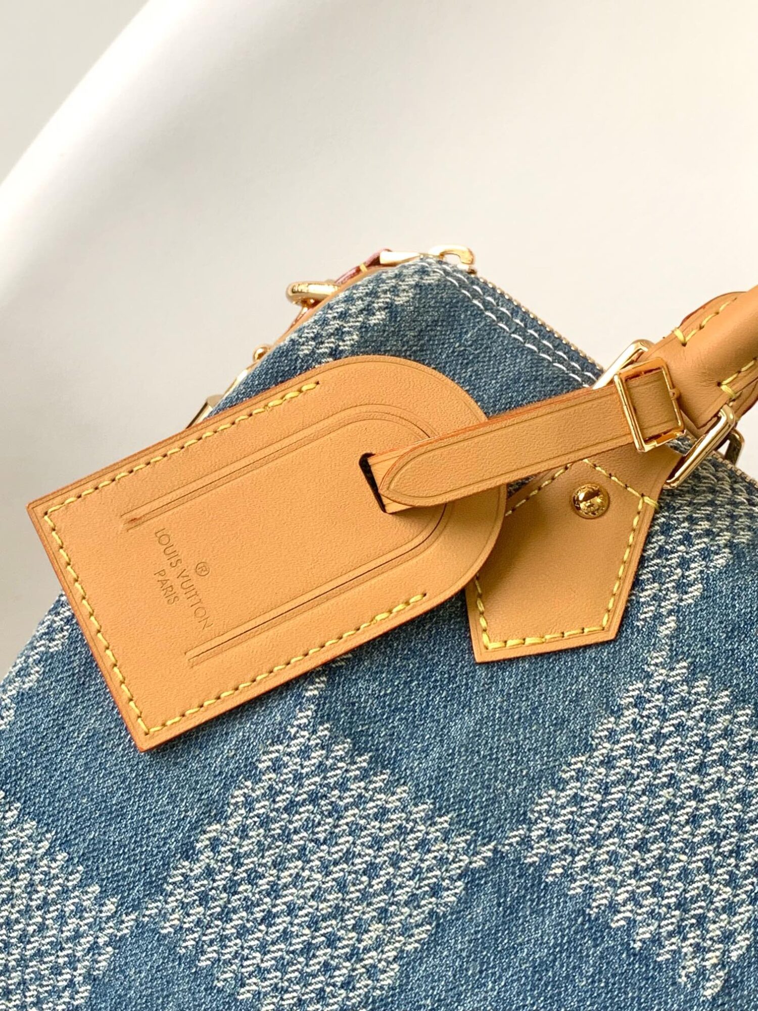 Louis Vuitton The new FW Denim Speedy 25 handbag—whether worn crossbody...