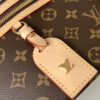 Louis Vuitton The M46784 High-Rise Bag is crafted from Montaigne-coated canvas.