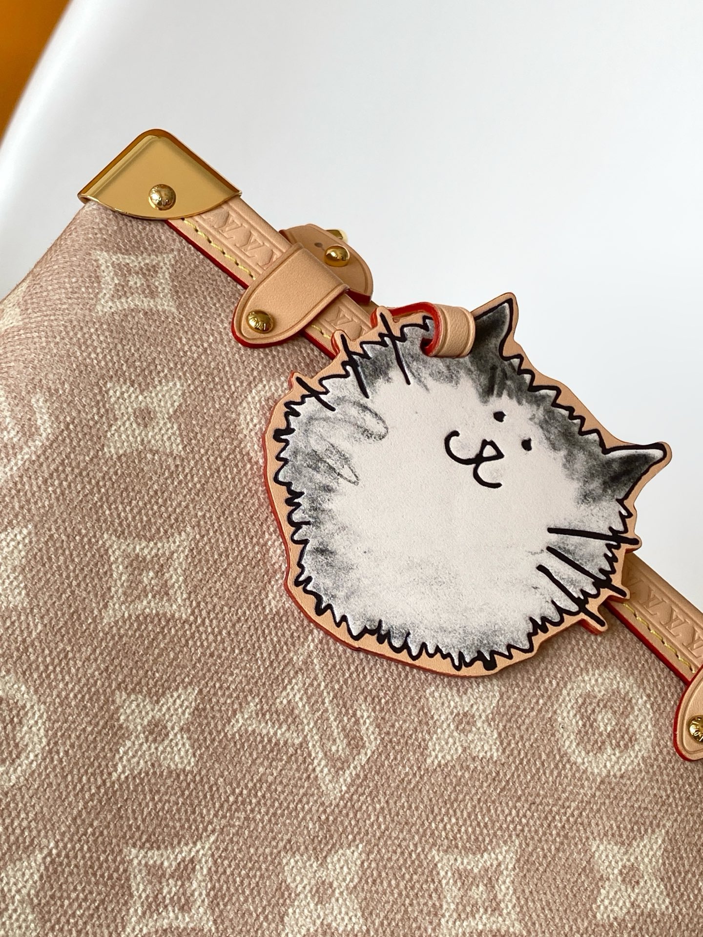 Louis Vuitton This "LV Travels With" edition of the large Side Trunk handbag showcases the brand's collaboration with a fashion icon and artist.