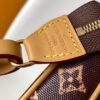 Louis Vuitton This Pochette Accessoires handbag is specially designed to celebrate the birth of the Louis Vuitton Monogram pattern.