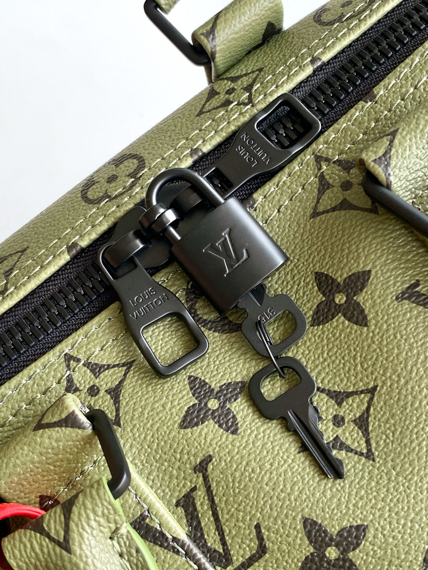Louis Vuitton This Keepall Bandoulière 45 travel bag is part of the Monogram Tones collection.