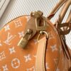 Louis Vuitton M14064 Orange: This Sedy Bandoulière 30 handbag features a design rendered upon a surface of refined cowhide leather.