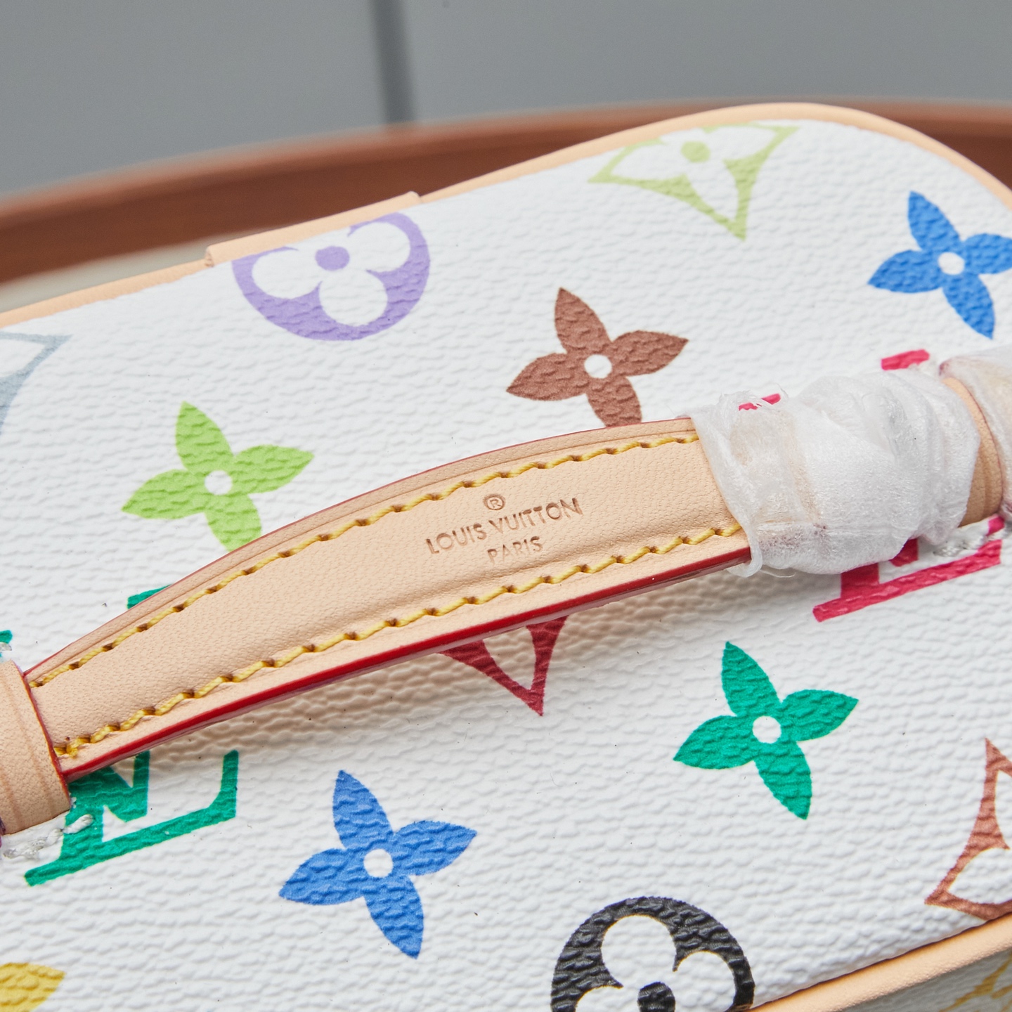 The Nice Nano bag, part of the 2025 Takashi Murakami collaboration, features a delicate design crafted from Monogram canvas.