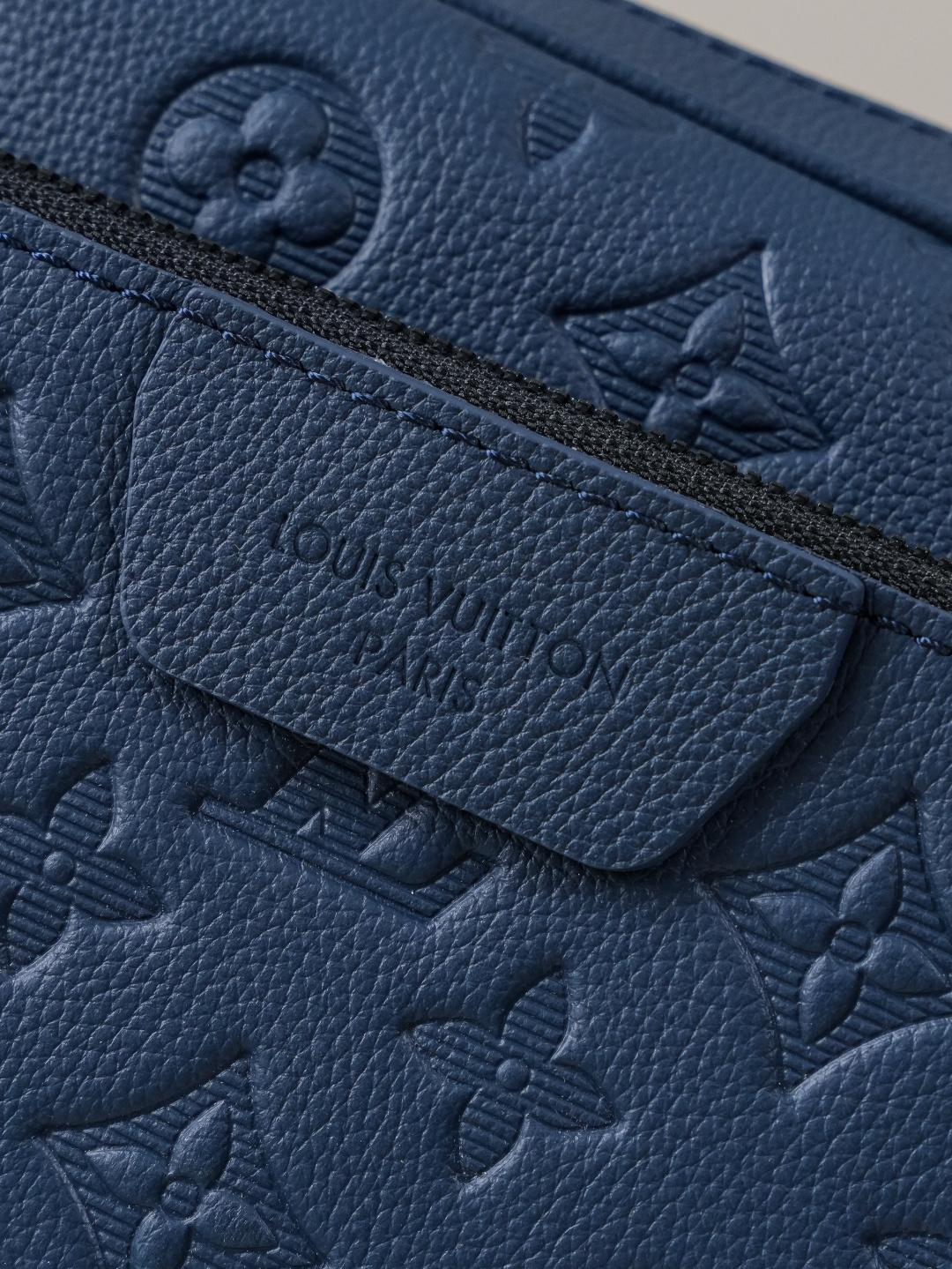 Louis Vuitton This Trio Messenger bag is crafted from soft Monogram Shadow calf leather.