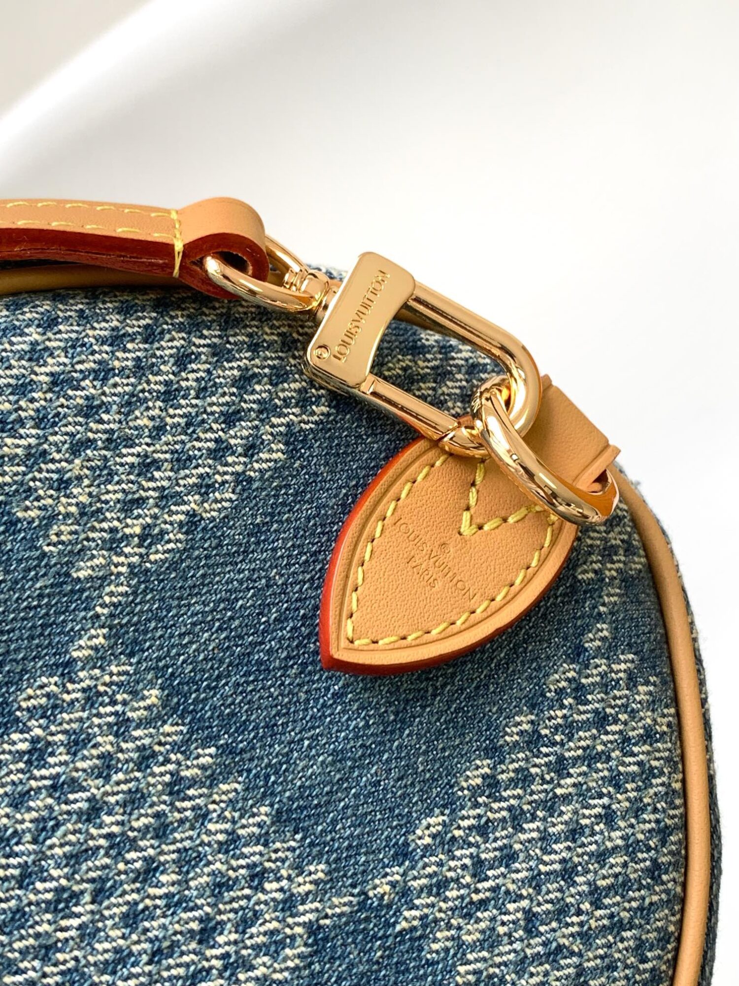 Louis Vuitton The new FW Denim Speedy 25 handbag—whether worn crossbody...