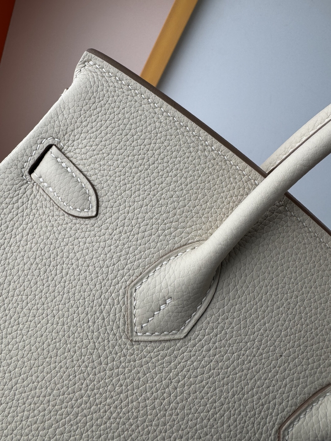 Togo Leather Platinum 2530cm