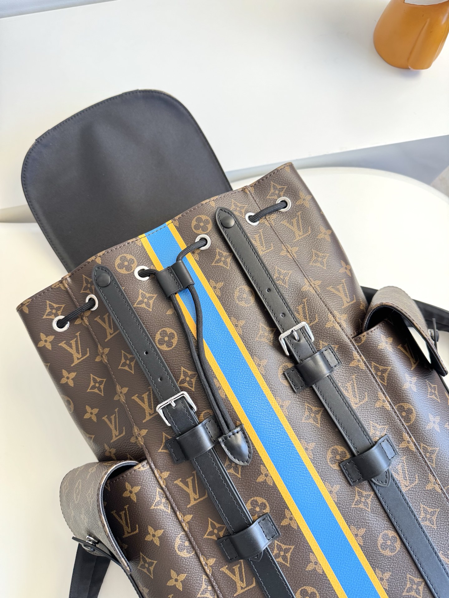 Louis Vuitton This Christopher medium backpack draws inspiration from mountaineering.