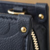 Louis Vuitton M23640 Deep Blue Embossed: This small OnTheGo handbag is crafted from Monogram Empreinte leather, embossed with the Giant Monogram pattern.